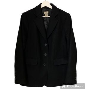 L.L. Bean Wool/Cashmere Blend Blazer size 12 Reg.
